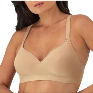 NWOT Bali Comfort Revolution Wire Free Bra Nude 36DD